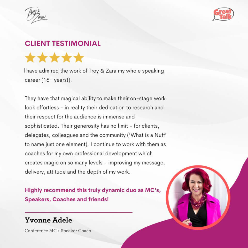 YVONNE ADELE testimonial